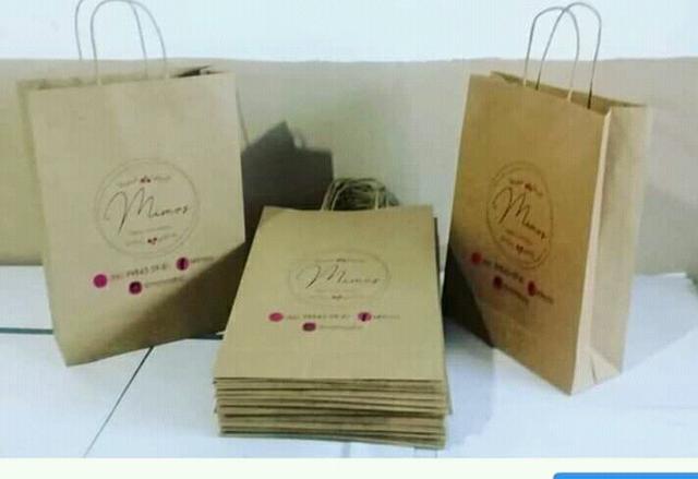Trabalho com montagem de sacolas de papel zap * - Foto 4