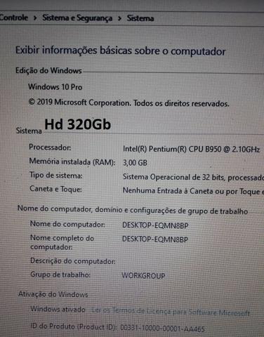 Notebook Itautec por 400 à vista, aceito cartão! - Foto 4
