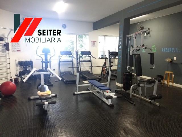 Apartamento mobiliado de 2 dormitorios suite e sacada com churrasqueira no itacorubi - Foto 3