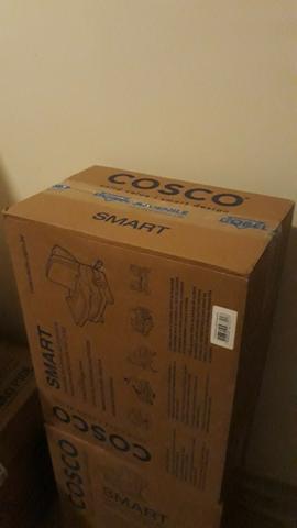 Cadeira De Alimentação Portátil Cosco, Nova e Lacrada, Cinza ou Rosa, cadeirinha refeição - Foto 6
