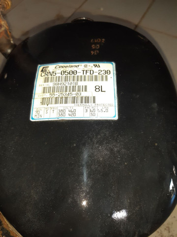Compressor 5 HP copeland 380 volts - Foto 2