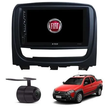 Central Multimídia MP5 Strada Fiat 2013 a 2020<br><br>