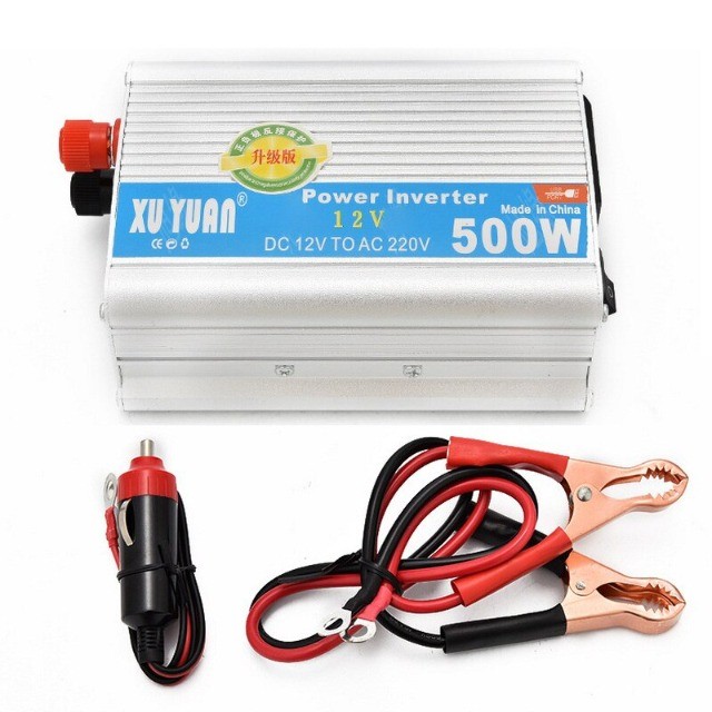 Inversor de  Energia 12v - 110v 500w Automotivo com Usb Onda Modificada