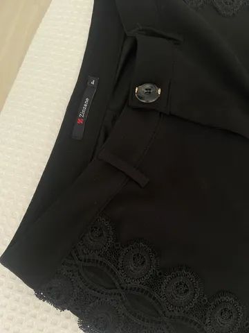 Calça boca de sino preta - Foto 2