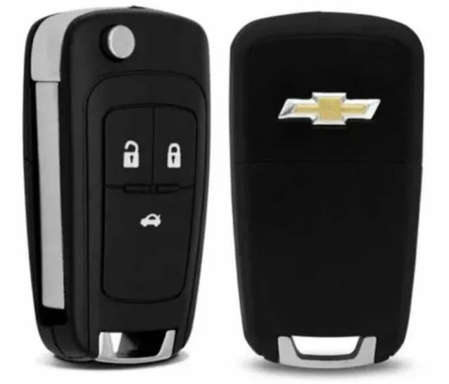 Carcaça chave Chevrolet Prisma / Cruze<br><br>Sem telecomando e chip<br><br> - Foto 2