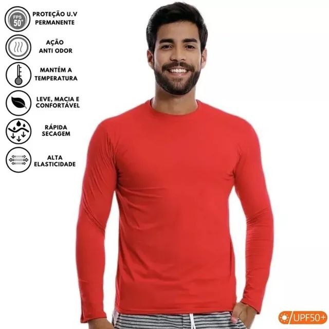 Camisa proteção uv store promoção