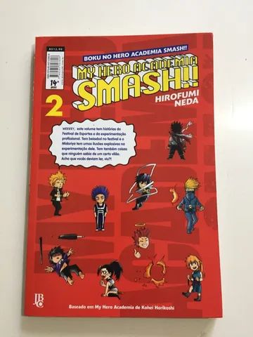 Livro Boku No Hero Academia Smash !! Vol 1 E 2