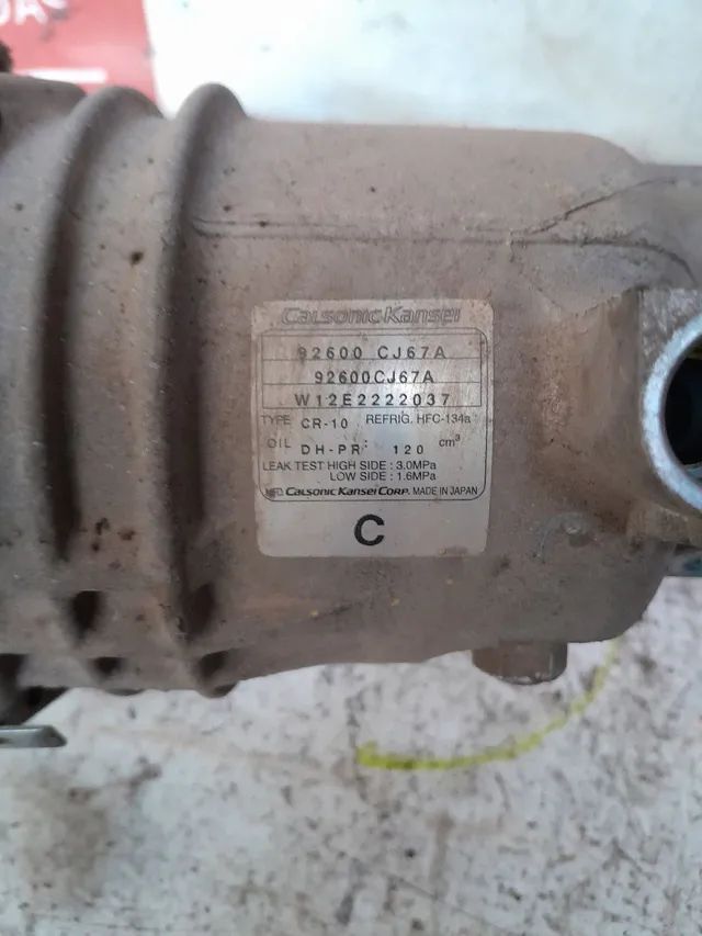Compressor do ar condicionado Nissan tiida - Foto 2