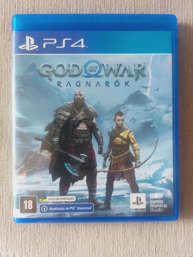 God Of War Ragnarok Ps4 Lacrado Midia Fisica Lançamento, Item de Decoração  Ps4 Nunca Usado 78577979