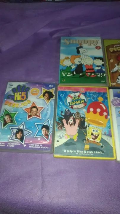 Dvds desenhos infantis, tenho varios, originais, bom estado.  - Foto 4