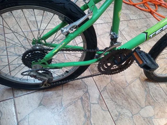 Bicicleta Média Cor Verde - Foto 3