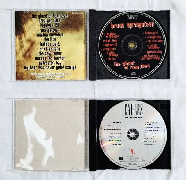 kit 2 CDs- Hell Freezes Over e Bruce Springsteen - The Ghost Of Tom Joad - Foto 3
