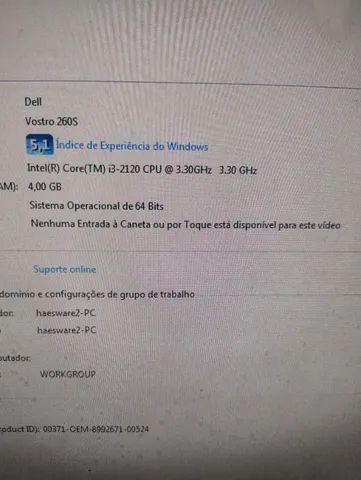 Computador Completo Dell I3 com Monitor 17 Polegadas Dell - Foto 2