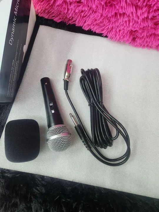 Microfone s/ fio e c/ fio  - Foto 3