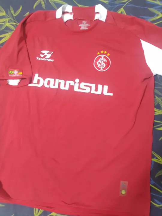 Camisa internacional 2005 de jogo da época
