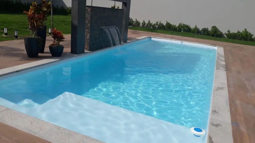 Piscina 10.80 x 4.21 x 1.40 ate 1.70 lindo e exclusivo!!