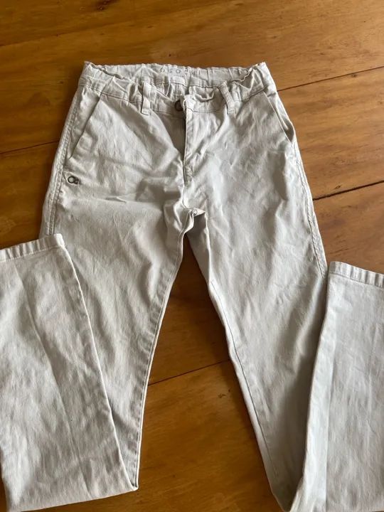 Calça social skinny juvenil ogochi 14