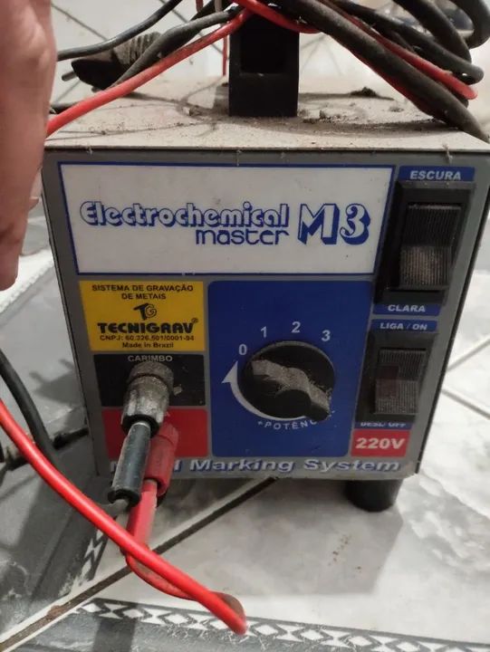 Sistema de gravação de metais 