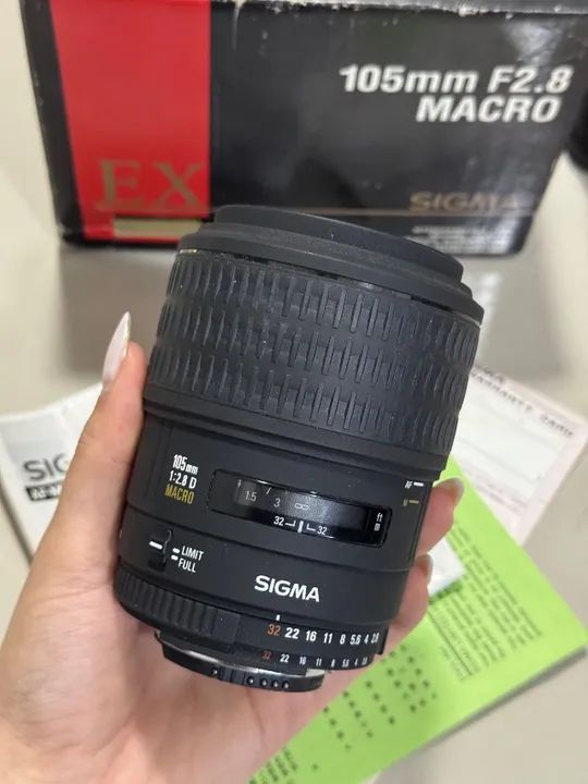 Lente Sigma 105mm F2.8 para Nikon  - Foto 3