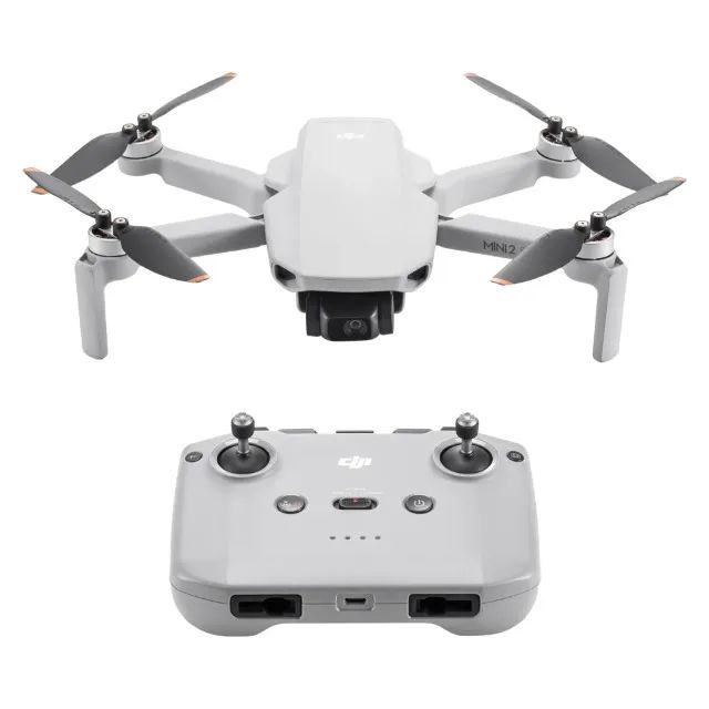 Drone DJI Mini 2 4K - Kit Single + Acessórios Originais - Impecável!