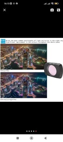Conj de filtros para DJI Mavic II - Foto 4