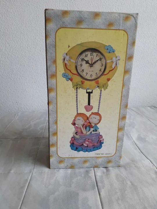 Relógio apilhas pra decoração 