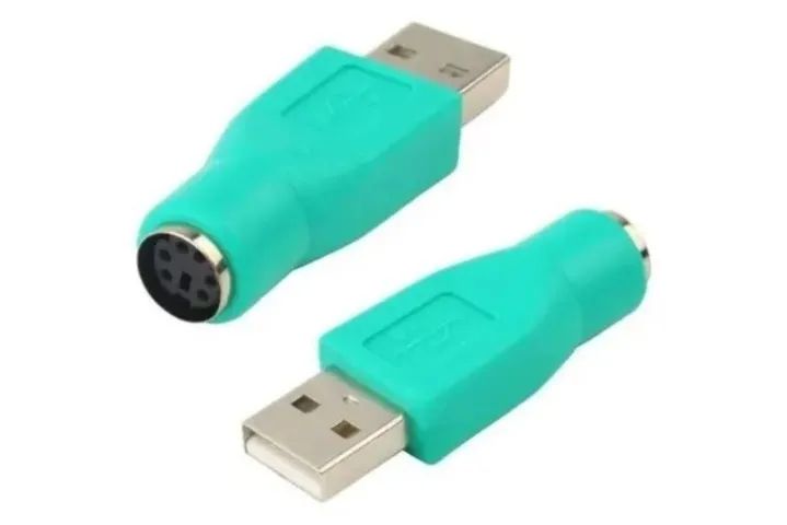 Adaptador Usb Macho Para Ps2 Fêmea Teclado Ou Mouse Mini-din Arduino Automação COD-CP525   - Foto 2