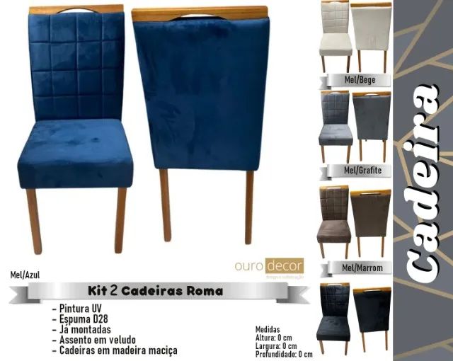 sala cadeira para mesa de jantar 
