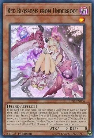 Yugioh!!! Red Blossoms From Underroot - Dude-pt006 - Ultra R