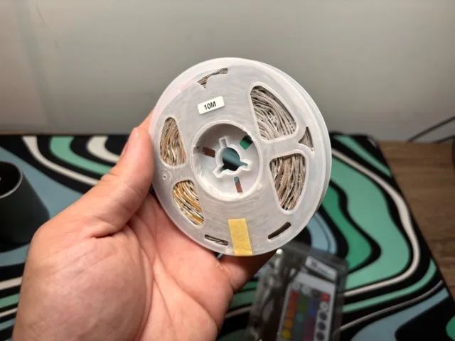 Fita Led 10 Metros + Controle Remoto e Aplicativo Bluetooth  - Foto 3