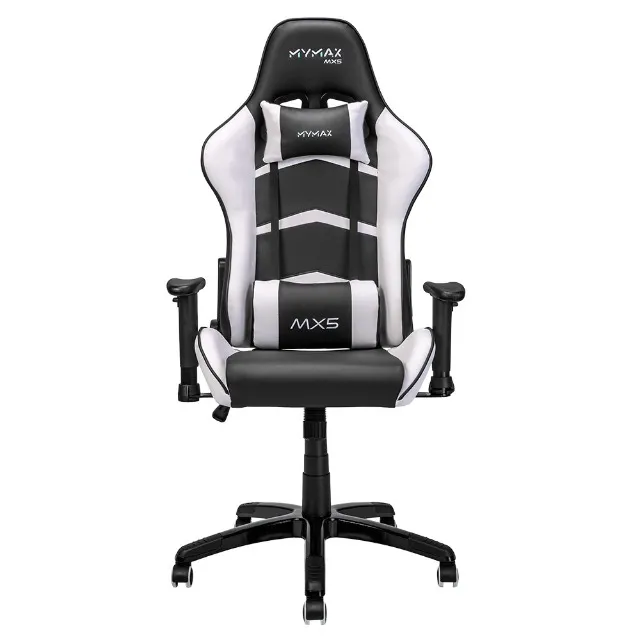 Cadeira Gamer MX5 Giratória Preto/Branco R$ 699,00