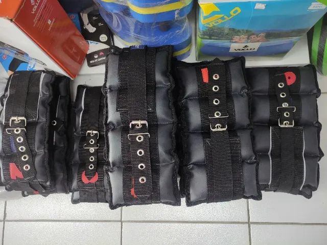 Caneleiras de peso Profissionais com Fivela e velcro - Foto 2