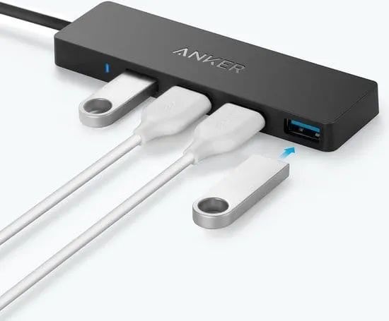 Hub Usb 3.0 Ultra Slim 4 Portas Anker - Foto 3