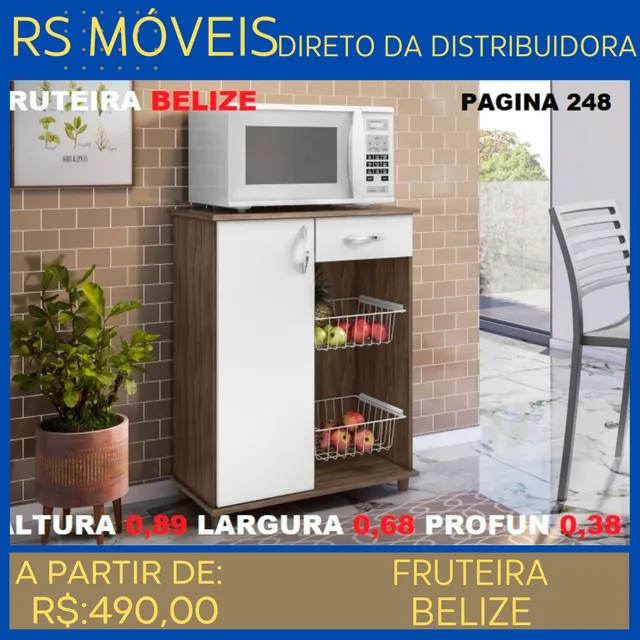 FRUTEIRA entrega e montagem grátis para toda Maceió 
