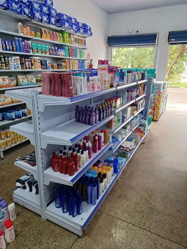 Gondulas e Gôndolas e prateleiras pra supermercados distribuidora mercearia farmácia  - Foto 4