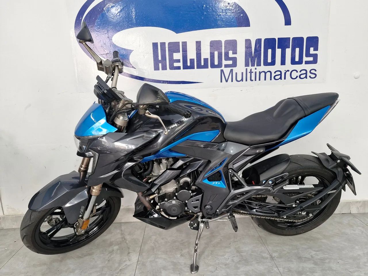 Zontes 310 R - Moto impecável - Foto 6