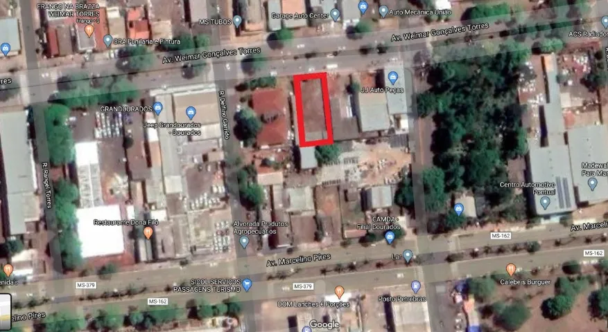 Oportunidade Terreno Comercial área nobre Av. Weimar Torres em Dourados/MS