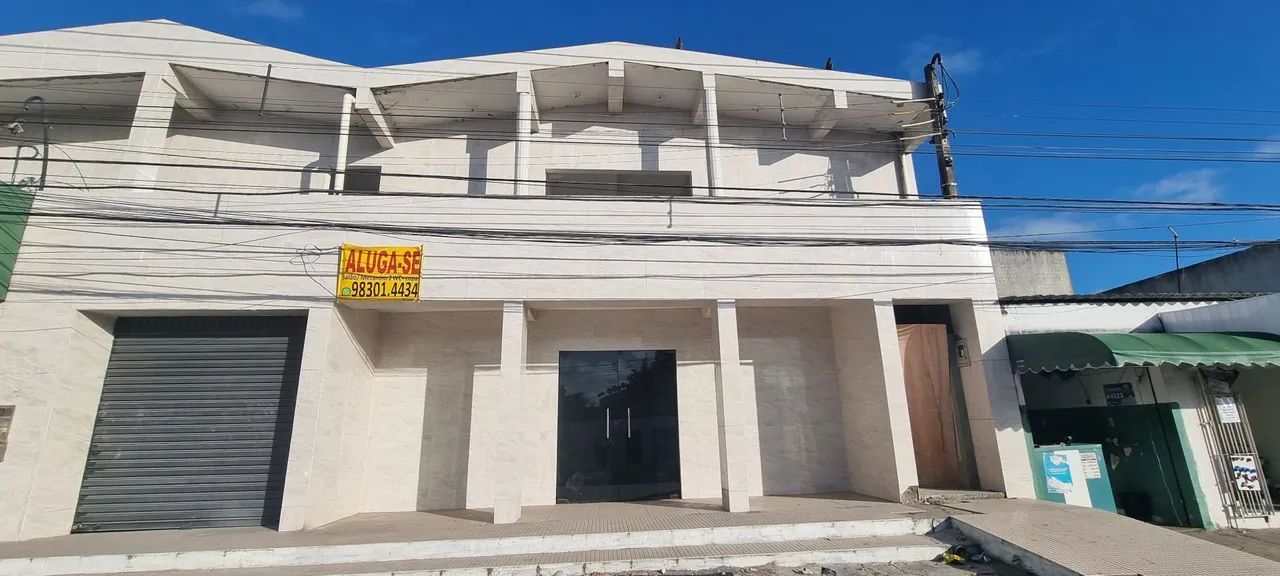 ponto comercial para locação salao mezanino