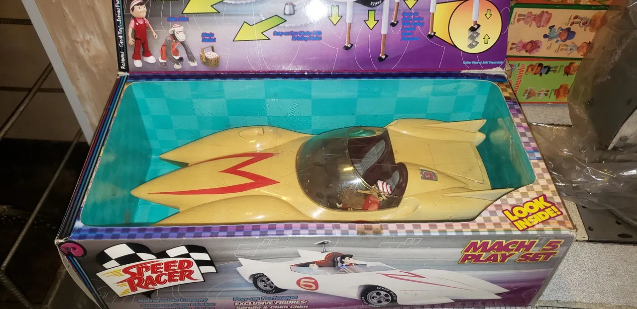 Match 5 Speed Racer 2007 - Miniatura Sucrilhos Nestle - Hobbies e
