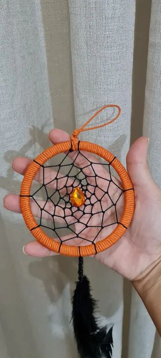 Filtro dos Sonhos Laranja Abóbora  - Foto 2