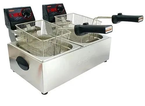 ritadeira industrial elétrica Cotherm Frita Fácil 2C 5 L 10L aço inoxidável 60 Hz 220v - Foto 2