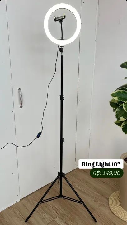 Ring Light de 10, 12 e 14 Polegadas - Entrega Gratis - Foto 2