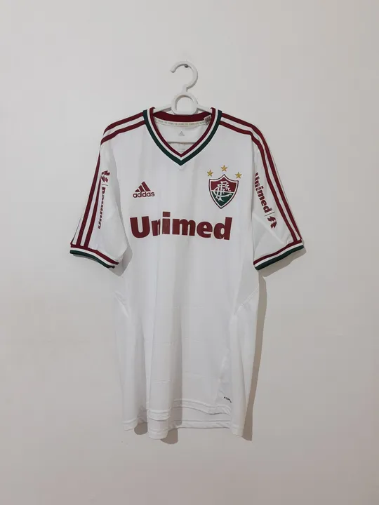 Camisa Adidas Branca 2013 Modelo Jogador Fluminense