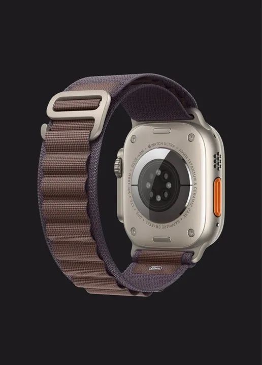 Pulseira loop Alpina índigo, Apple Watch Ultra - Foto 6