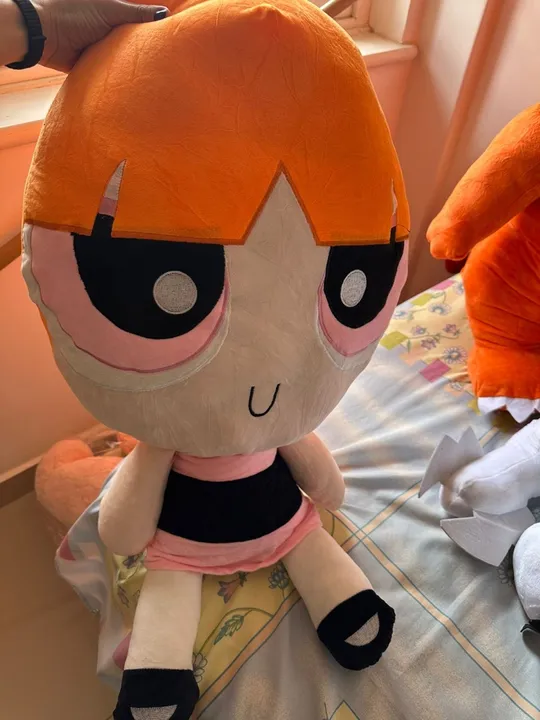 Boneco de Pelúcia Powerpuff Girls - Blossom