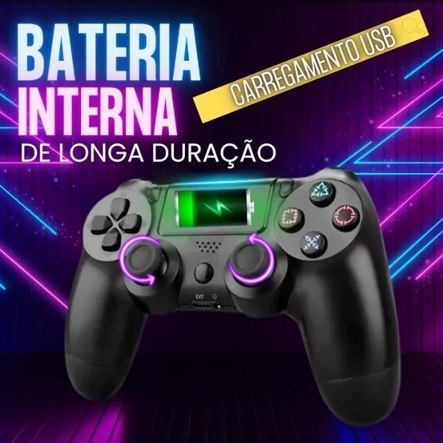 Controle Ps4 Bluetooth Compatível com Gaming Hub Game Pass Geforce Now - Foto 2