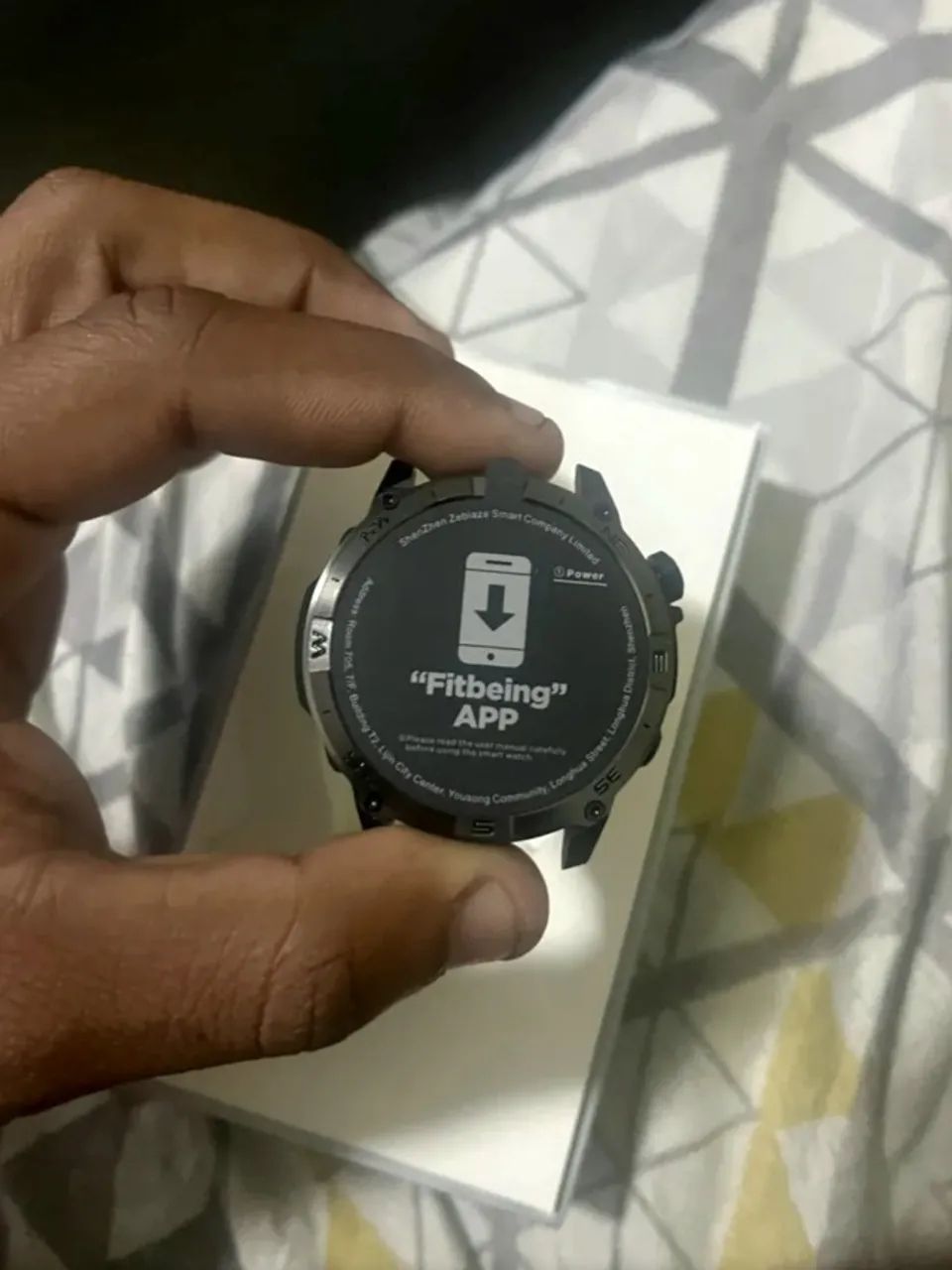 Smartwatch ZEBLAZE Stratos 2 Plus - Tecnologia e Estilo!  - Foto 3