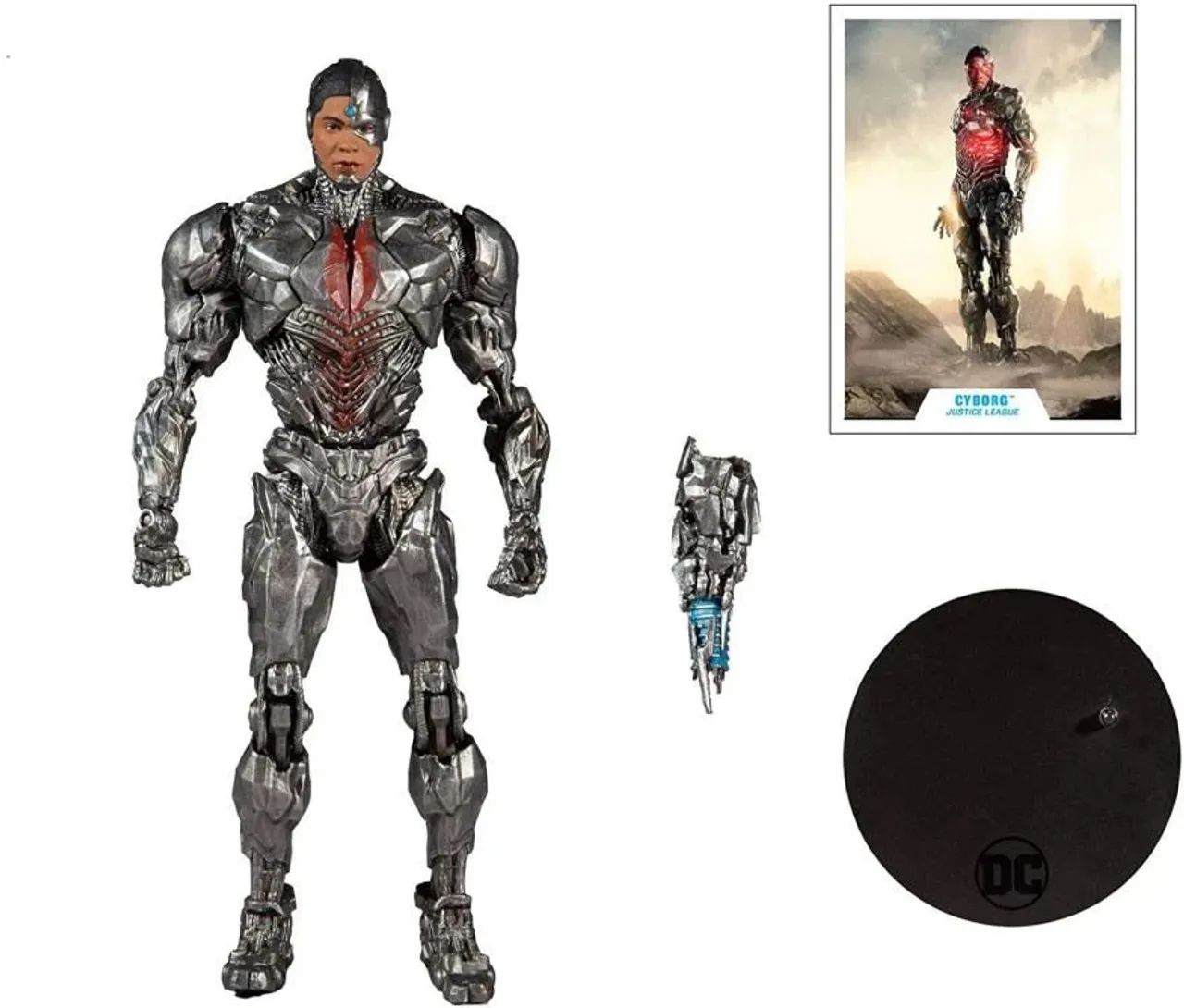 Cyborg JL 2021 McFarlane Dc Multiverse - Foto 5