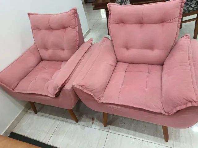 Slightly Used Armchairs – I Have 02 Pieces – R$ 250.00 Each – No Delivery.