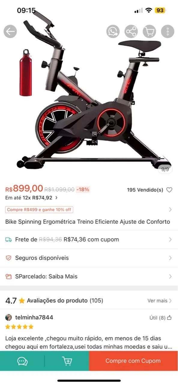 Bicicleta de Spinning - Foto 5